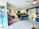 Bright kitchen boasts stainless steel appliances and an island at 306 21St Ave. S # 4A, Myrtle Beach, SC 29577