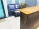 Wooden patio bar with seating area for outdoor entertaining at 306 21St Ave. S # 4A, Myrtle Beach, SC 29577