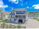 Two-story waterfront home with large driveway at 3815 Ed Smith Ave., Myrtle Beach, SC 29588