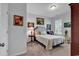 Cozy bedroom featuring a comfortable bed, a nightstand, and plenty of natural light at 3722 White Wing Circle, Myrtle Beach, SC 29579