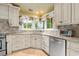 Spacious kitchen with granite countertops and custom cabinetry at 915 Cedarwood Circle, Myrtle Beach, SC 29572