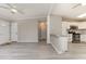 Open living room with kitchen and breakfast bar at 838 Marlin Ct., Murrells Inlet, SC 29576