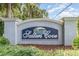 Salters Cove community entrance sign with brick pillars and landscaping at 838 Marlin Ct., Murrells Inlet, SC 29576