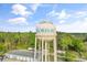 Aerial view of Loris, SC water tower and surrounding area at 3449 Church St., Loris, SC 29569