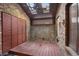 Brick sunroom with skylight, wood deck, and louvered doors at 19 South Gate Rd., Myrtle Beach, SC 29572