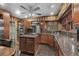 Updated kitchen with granite countertops and stainless steel appliances at 19 South Gate Rd., Myrtle Beach, SC 29572