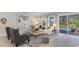 Living area with pool view and comfortable seating at 1889 Brook Park Pl., Conway, SC 29526