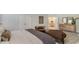 Spacious bedroom with plush bedding and ample closet space at 1889 Brook Park Pl., Conway, SC 29526