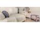 Serene bedroom with a white bed frame and decorative pillows at 1889 Brook Park Pl., Conway, SC 29526