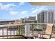 Enjoy ocean and pool views from this balcony at 200 76Th Ave. N # 511, Myrtle Beach, SC 29577