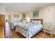 Bedroom with two double beds, ocean view, and light wood floors at 200 76Th Ave. N # 511, Myrtle Beach, SC 29577