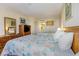 Bedroom with two twin beds and coastal decor at 200 76Th Ave. N # 511, Myrtle Beach, SC 29577