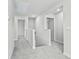 Upstairs hallway with carpeted flooring and access to bedrooms at 3539 Rayner Cove Ct., Little River, SC 29566