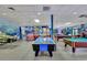 Game room with air hockey, pool tables, and arcade games at 6001 S Kings Hwy., Myrtle Beach, SC 29575