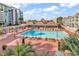 Resort-style pool with plenty of lounge chairs at 6803 N Ocean Blvd. # 230, Myrtle Beach, SC 29572