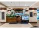 Coffee bar with menu board, pastries, and cold drinks at 2301 Ocean Blvd. S # 1218, Myrtle Beach, SC 29577