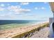 Stunning panoramic view of the ocean and beach from a high-floor condo at 2301 Ocean Blvd. S # 1218, Myrtle Beach, SC 29577