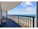 Relaxing balcony with breathtaking ocean and beach views at 2301 Ocean Blvd. S # 1218, Myrtle Beach, SC 29577