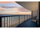 Spacious balcony with stunning ocean and beach views at 2301 Ocean Blvd. S # 1218, Myrtle Beach, SC 29577