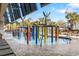 Kid-friendly water playground with colorful features at 2301 Ocean Blvd. S # 1218, Myrtle Beach, SC 29577