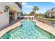 Relaxing freeform pool perfect for lounging at 2301 Ocean Blvd. S # 1218, Myrtle Beach, SC 29577
