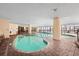 Indoor pool area with a separate kiddie pool at 7100 N Ocean Blvd. # 913, Myrtle Beach, SC 29572