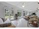 Bright sunroom with plenty of natural light at 4400 Saint Andrews Ct., Murrells Inlet, SC 29576