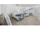 Upstairs bedroom with two twin beds and carpet at 4400 Saint Andrews Ct., Murrells Inlet, SC 29576