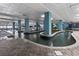 Indoor lazy river with plants and a relaxing atmosphere at 1501 Ocean Blvd. S # 1140, Myrtle Beach, SC 29577