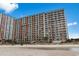 Oceanfront building with many balconies and beach access at 1501 Ocean Blvd. S # 1140, Myrtle Beach, SC 29577