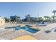 Community pool area with multiple hot tubs and water features at 5905 South Kings Hwy. # A246, Myrtle Beach, SC 29575