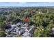 Aerial view of the property and surrounding neighborhood near the beach at 6001 - 1870 S Kings Hwy., Myrtle Beach, SC 29575