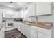 White kitchen with ample counter space and cabinetry at 6001 - 1870 S Kings Hwy., Myrtle Beach, SC 29575