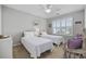 Bedroom with twin beds and window at 160 Freeboard Ln. # 802, Carolina Shores, NC 28467