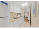 Small condo kitchen with granite countertop at 6900 N Ocean Blvd. N # 1238, Myrtle Beach, SC 29572