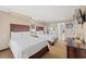 Bright bedroom with two twin beds, nightstands, and ample closet space at 6900 N Ocean Blvd. N # 1238, Myrtle Beach, SC 29572