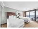 Ocean view bedroom with two double beds and access to a balcony at 6900 N Ocean Blvd. # 625, Myrtle Beach, SC 29572