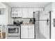 Modern kitchen with stainless steel appliances at 6900 N Ocean Blvd. # 625, Myrtle Beach, SC 29572