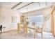 Bright dining room featuring a table with chairs and a view to the backyard at 812 Lalton Dr., Conway, SC 29526
