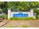 Community entrance sign for Covington Lake neighborhood at 505 Quincy Hall Dr., Myrtle Beach, SC 29579