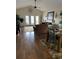 Comfortable living room with hardwood floors and access to patio at 1538 Lanterns Rest Rd. # 303, Myrtle Beach, SC 29579