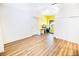 Bright home office featuring hardwood floors and built-in shelving at 2934 Midiron Ct., Myrtle Beach, SC 29577