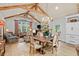 Casual dining area adjacent to kitchen with hardwood floors and natural light at 3601 Ocean Blvd. N, Myrtle Beach, SC 29577