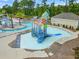 Kid-friendly sprayground with water features and small slide at 2248 Beauclair Ct., Myrtle Beach, SC 29579