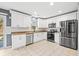 Modern kitchen featuring granite countertops and stainless steel appliances at 2248 Beauclair Ct., Myrtle Beach, SC 29579
