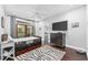 Relaxing bedroom with a view and hardwood floors at 130 Hagar Brown Rd., Murrells Inlet, SC 29576