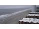 Aerial view of beach, ocean and nearby buildings at 9550 Shore Dr. # 1405, Myrtle Beach, SC 29572