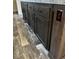 Dark wood kitchen cabinets and granite countertop at 8750 W Highway 19, Loris, SC 29569