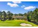 Aerial view of townhome community near a golf course at 4541 Girvan Dr. # 27-D, Myrtle Beach, SC 29579