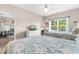 Spacious bedroom with two twin beds, a TV, and views of the surrounding landscape at 4541 Girvan Dr. # 27-D, Myrtle Beach, SC 29579